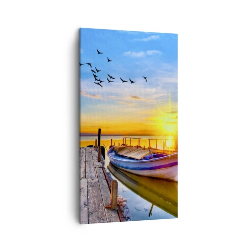 Schilderen op canvas - Ik zie je morgen - 45x80 cm