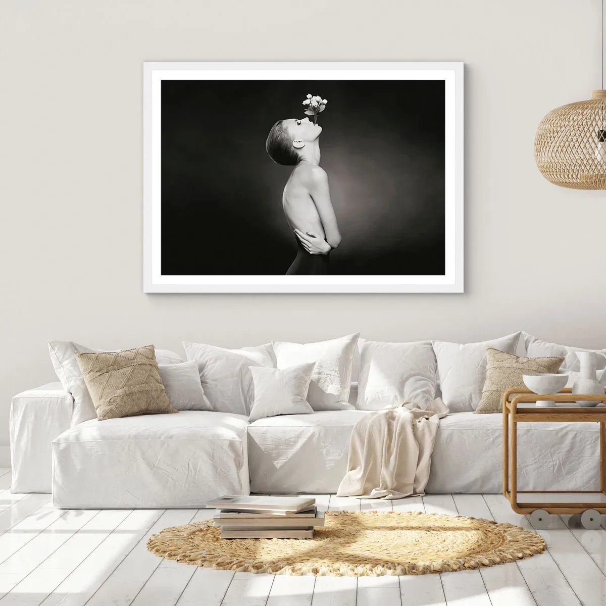 Poster in een witte lijst - Excentrieke elegantie - 40x30 cm