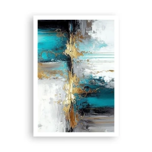 Poster - Alles vloeit - 70x100 cm