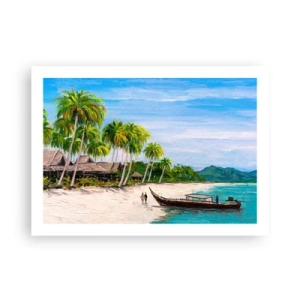 Poster - Een exotische droom - 70x50 cm