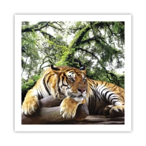 Poster - Met vriendelijke groet - 60x60 cm