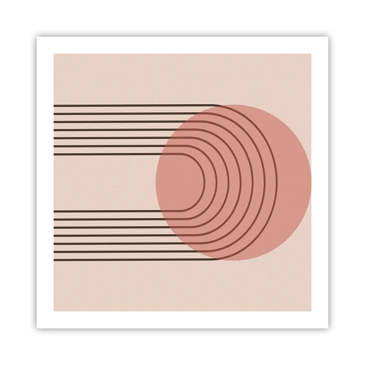 Poster - Onweerstaanbare aantrekkingskracht - 60x60 cm