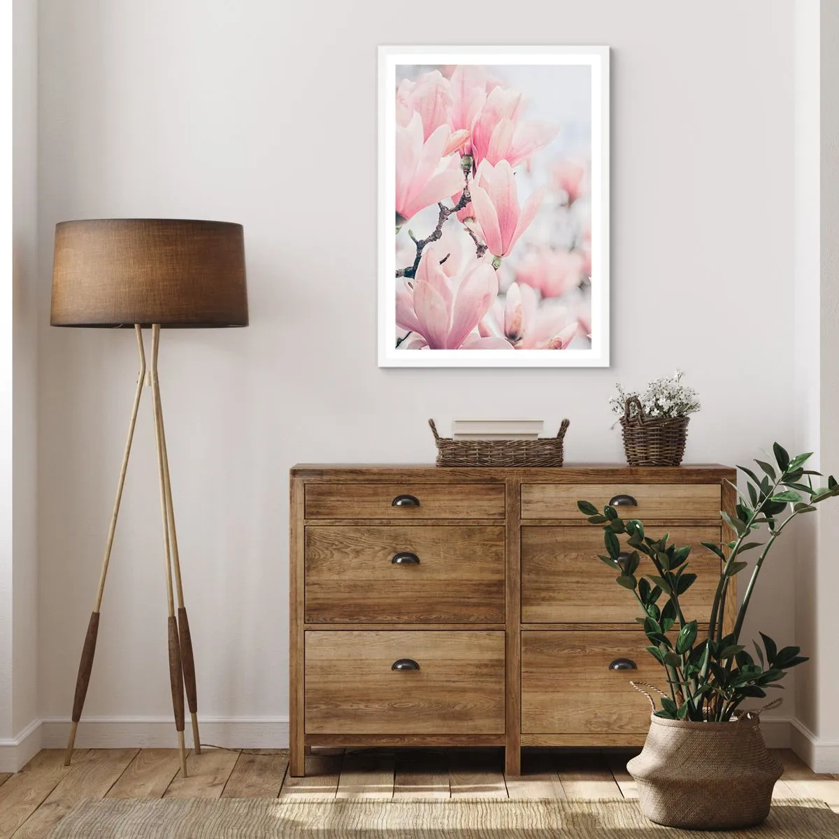 Poster in een witte lijst - Het ideaal van subtiliteit - 61x91 cm