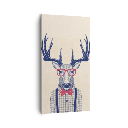 Schilderen op canvas - Een grappig extravaganza - 55x100 cm