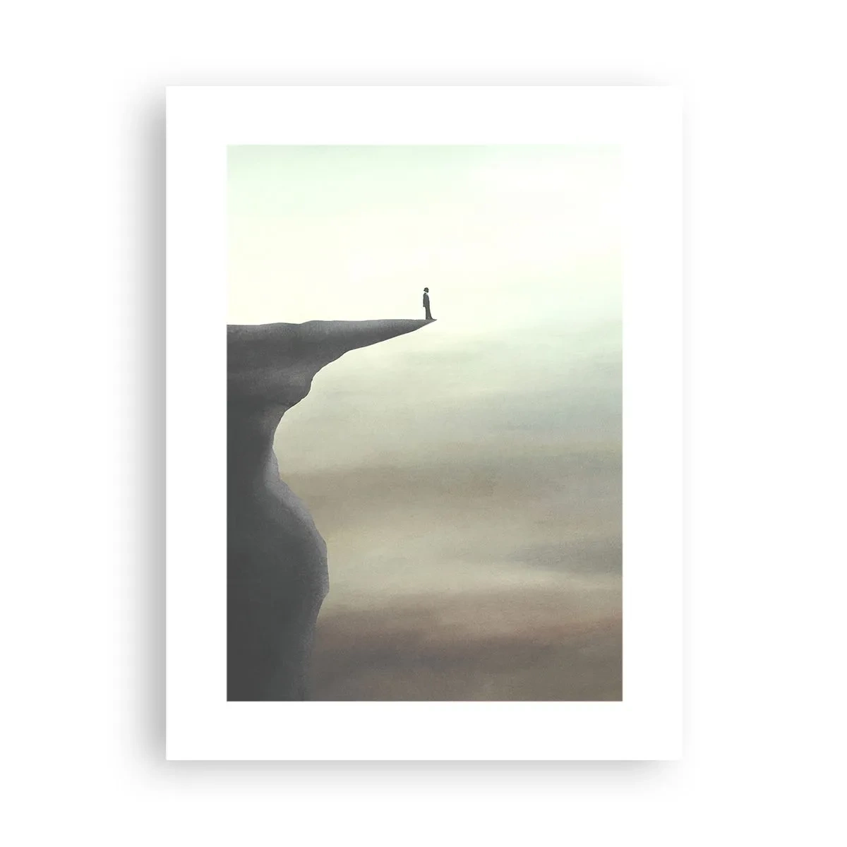 Poster - Omhoog, natuurlijk! - 30x40 cm