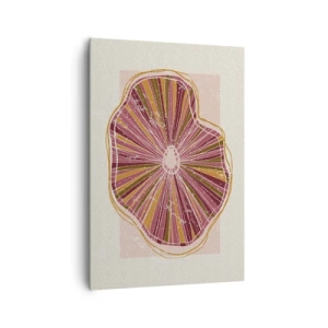 Schilderen op canvas - Stralende abstractie - 70x100 cm