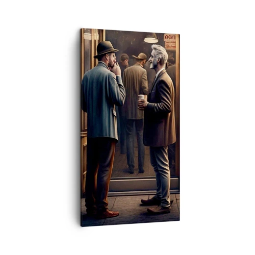Schilderen op canvas - Een goed moment van de dag - 45x80 cm