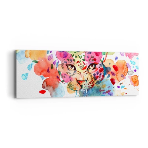 Schilderen op canvas - Schoonheid en het beest - 90x30 cm