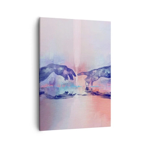 Schilderen op canvas - Goddelijke levensvonk - 50x70 cm
