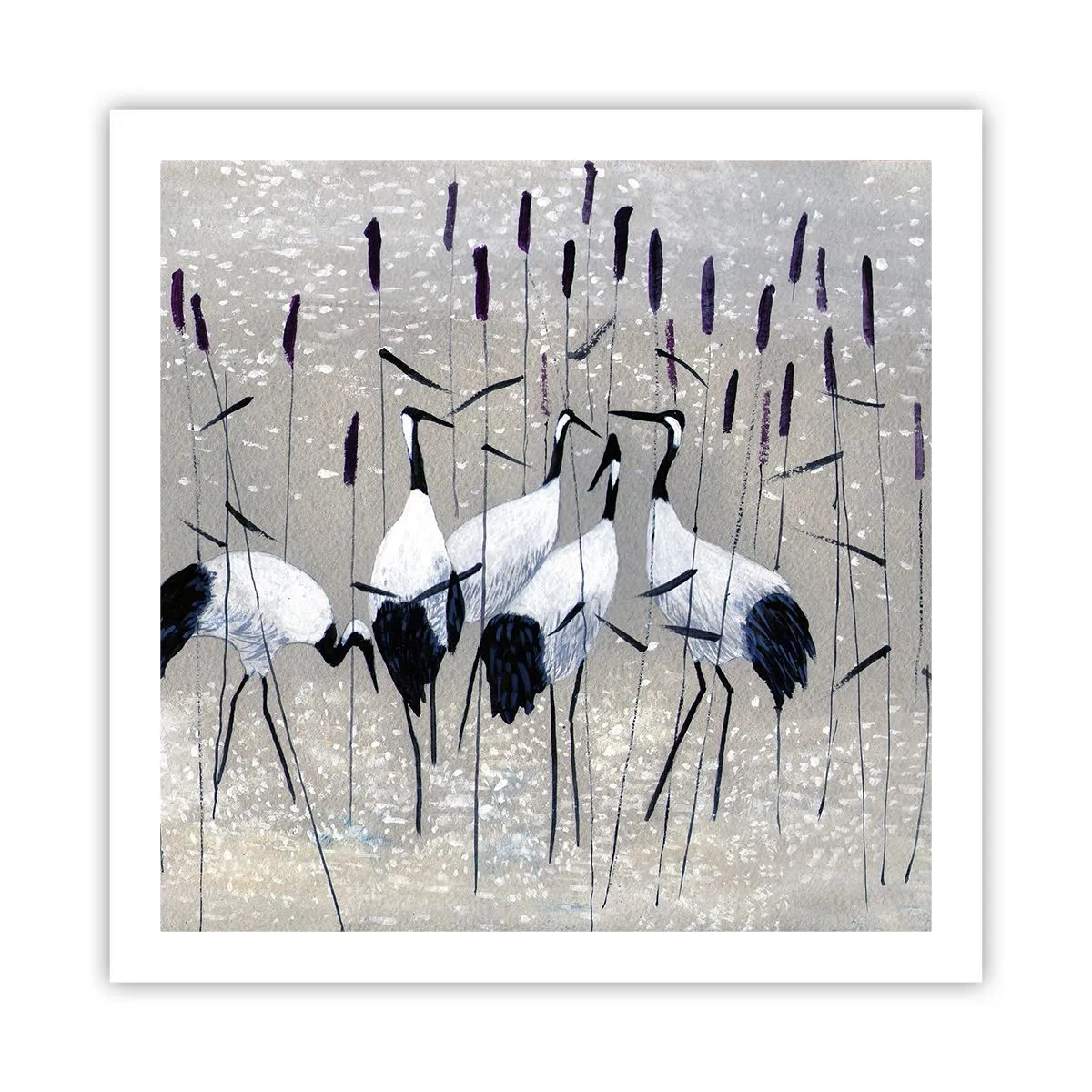 Poster - Onder hun eigen - 60x60 cm