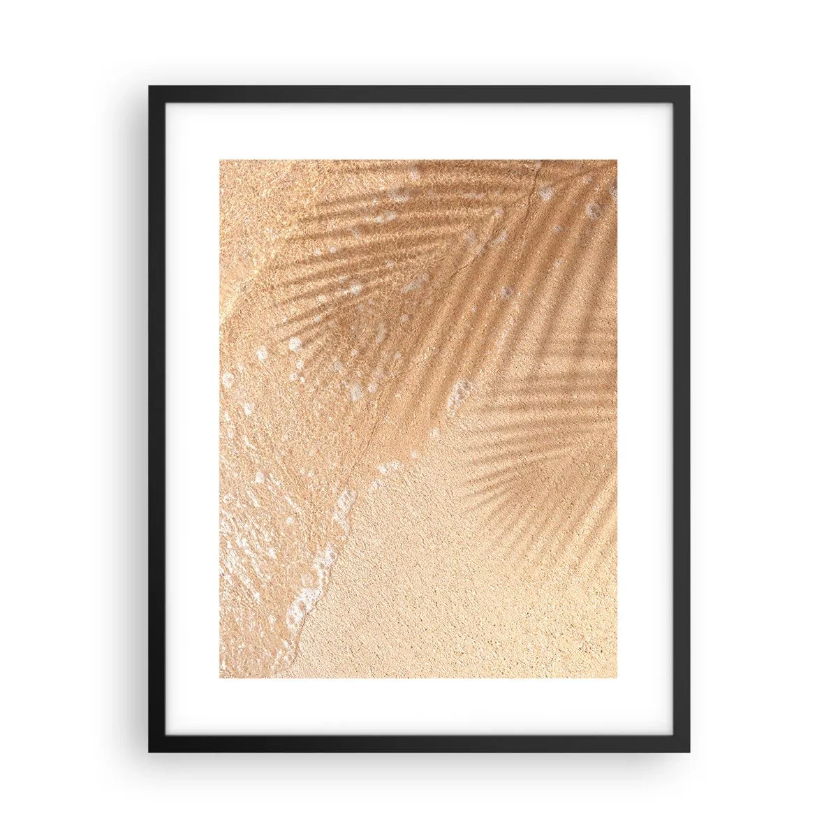 Poster in een zwarte lijst - De schaduw van een hete zomer - 40x50 cm