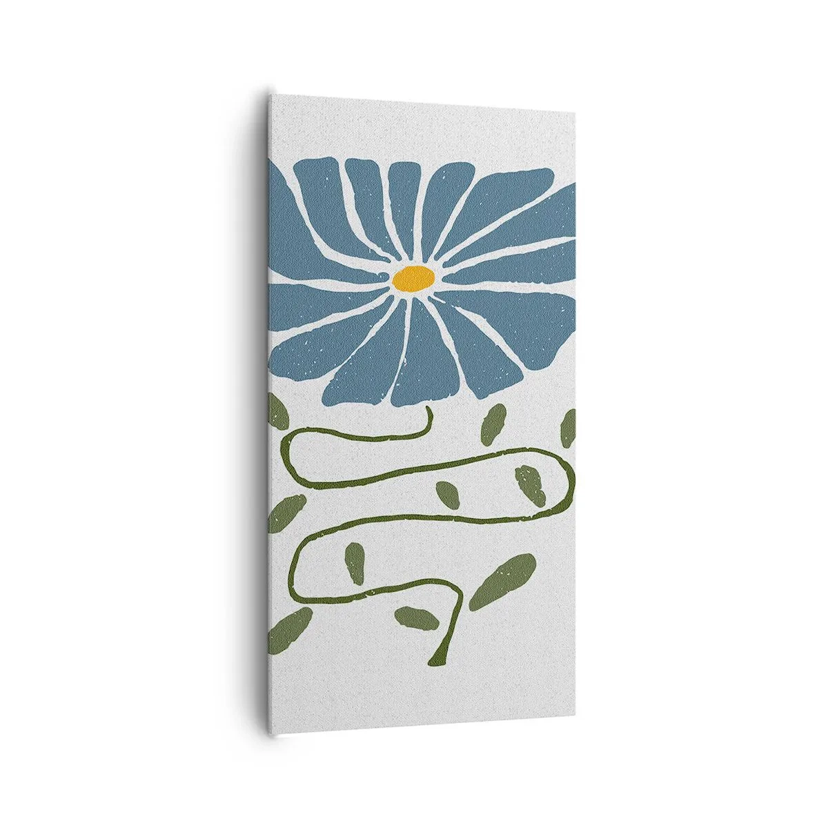 Schilderen op canvas - Van een tak tot een bloem - 65x120 cm