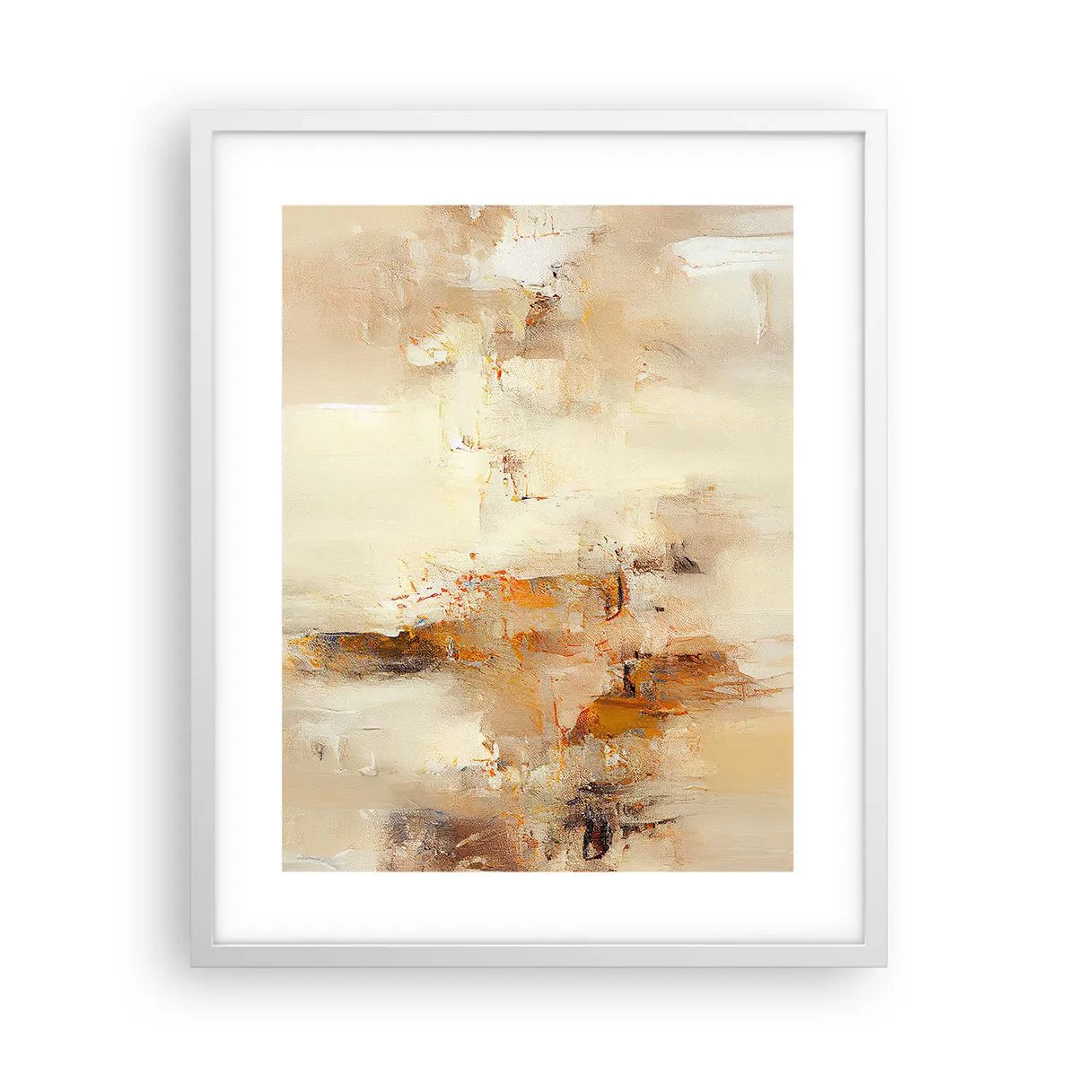 Poster in een witte lijst - Ziel van Amber - 40x50 cm