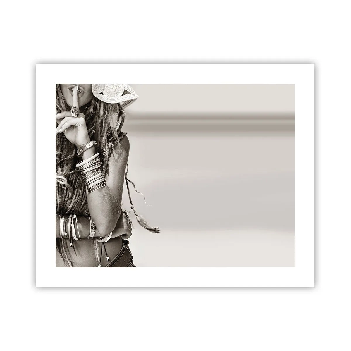 Poster - Waarom een meisje - 50x40 cm