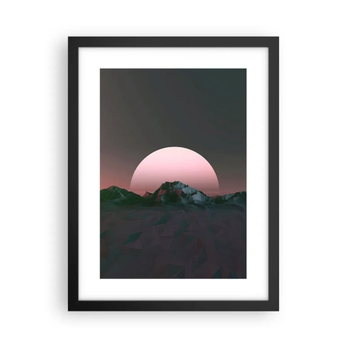 Poster in een zwarte lijst - In een naburig sterrenstelsel - 30x40 cm