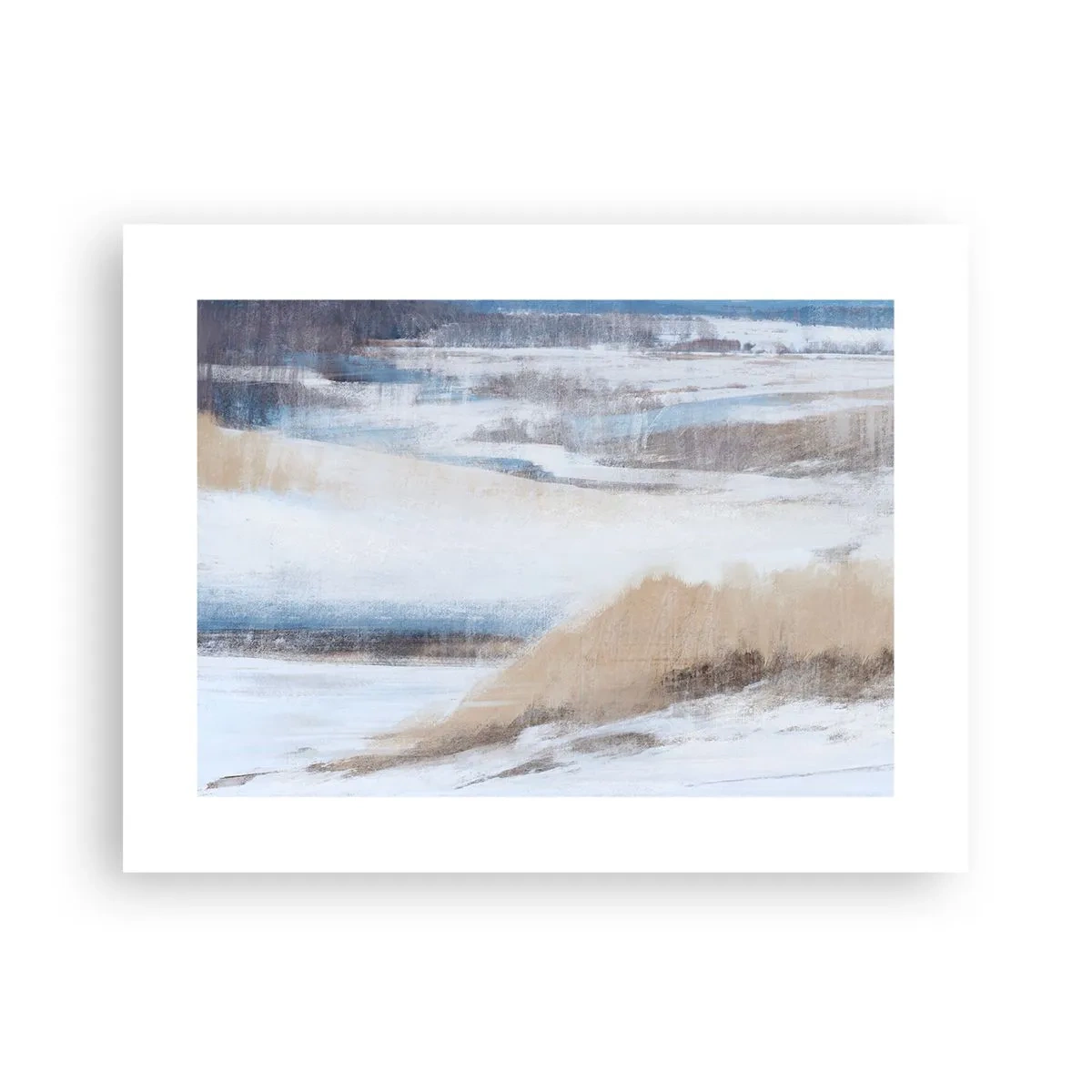 Poster - Winterse compositie - 40x30 cm