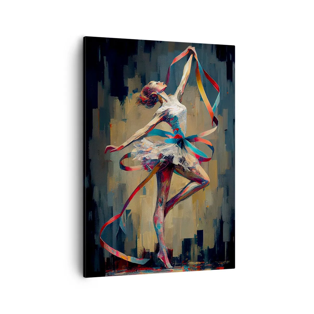 Schilderen op canvas - Lintendans - 50x70 cm