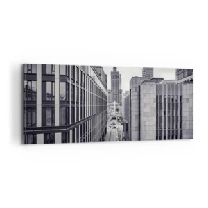 Schilderen op canvas - Warschau vallei - 100x40 cm
