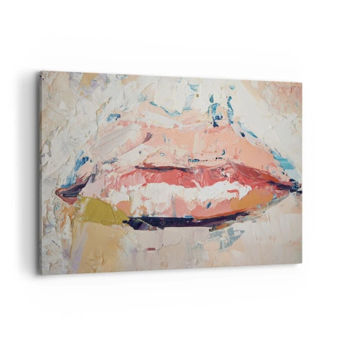 Schilderen op canvas - Het wekt de zintuigen - 120x80 cm