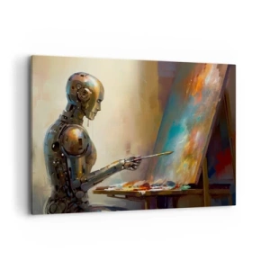 Schilderen op canvas - De kunst van de toekomst - 100x70 cm
