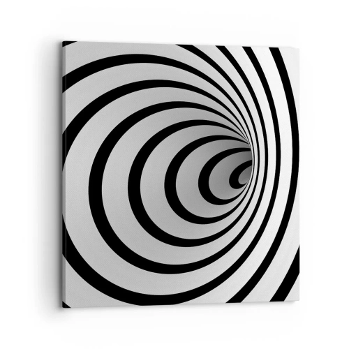 Schilderen op canvas - Kun jij er ook niet tegen? - 70x70 cm