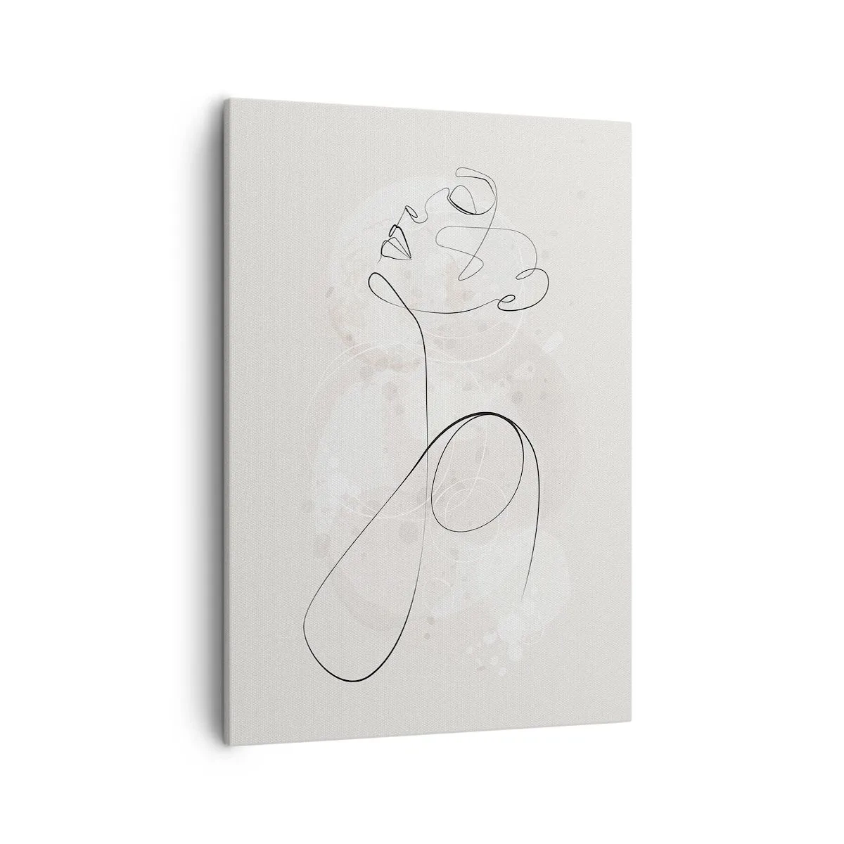 Schilderen op canvas - De spiraal van schoonheid - 50x70 cm