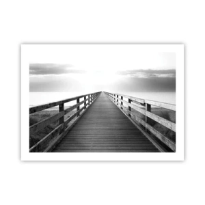 Poster - In de verte ... - 70x50 cm