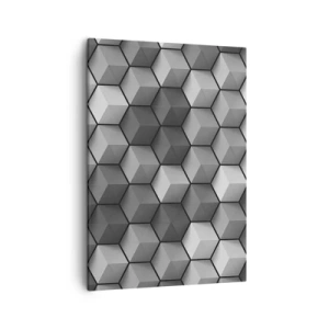 Schilderen op canvas - Kubistische puzzel - 50x70 cm