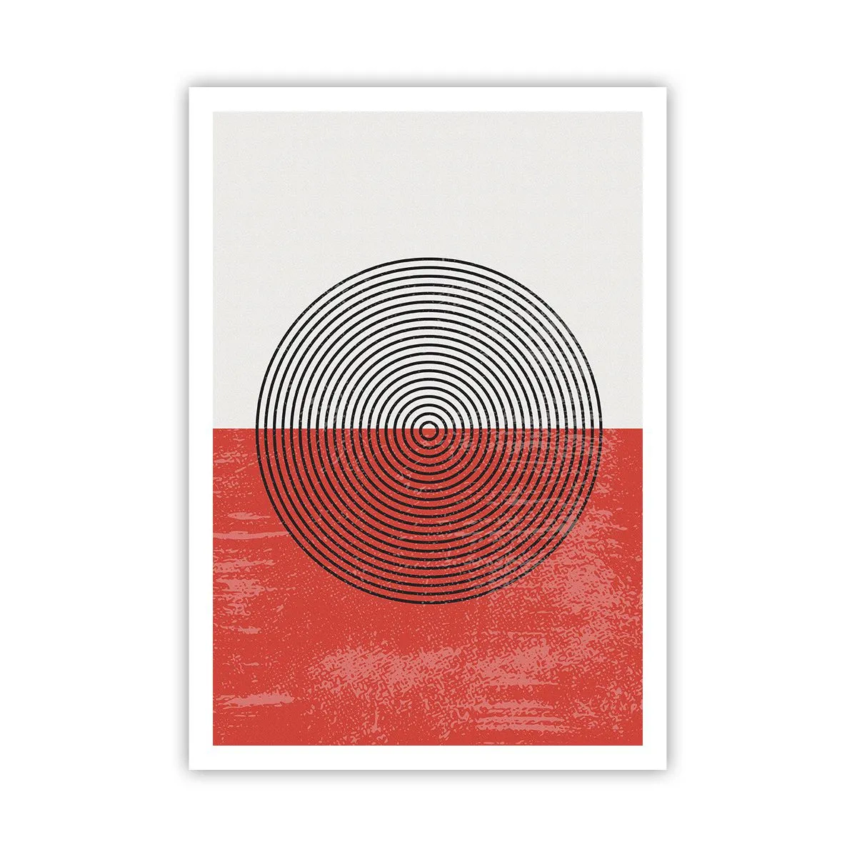 Poster - Op de kop geslagen - 70x100 cm