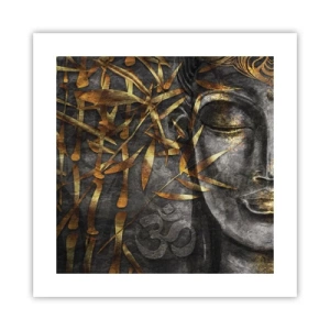 Poster - Voel de rust - 40x40 cm