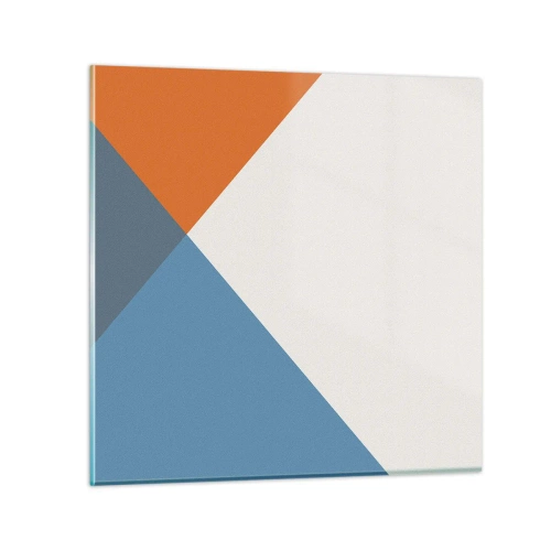 Schilderen op glas - In een hoekje… - 30x30 cm