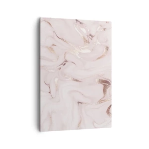 Schilderen op canvas - In een roze sjaal - 50x70 cm