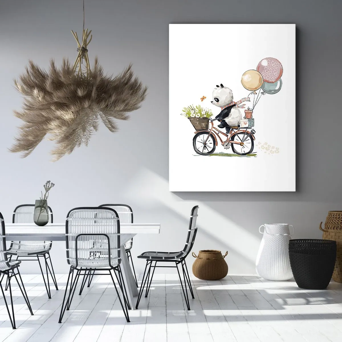 Schilderen op canvas - Vrolijke dag - 50x70 cm