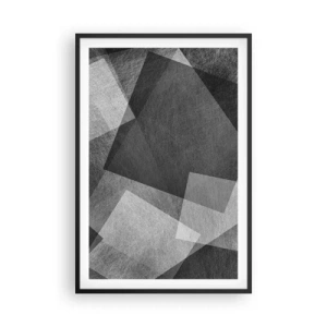 Poster in een zwarte lijst - Het eeuwige symbool van duurzaamheid en orde - 61x91 cm
