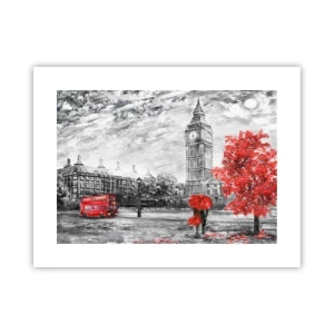 Poster - Een spannende dag - 40x30 cm