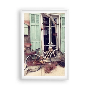 Poster in een witte lijst - Lang leve de provincie - 61x91 cm