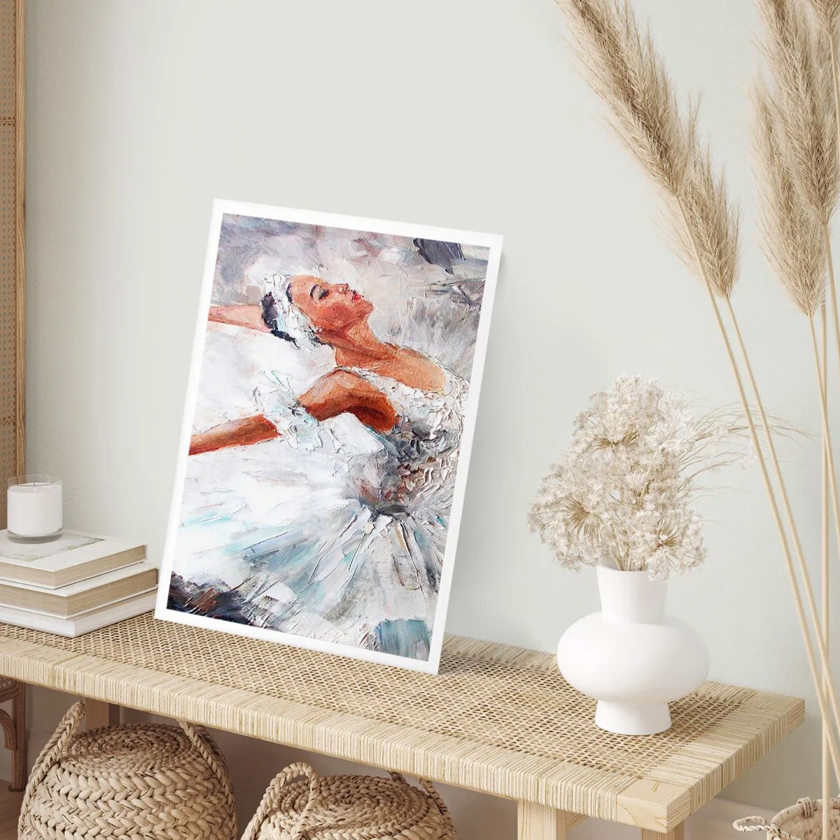 Poster - Delicaat en licht als tule - 70x100 cm