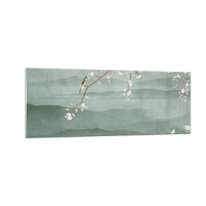 Schilderen op glas - Lente, oh jij bent het - 140x50 cm