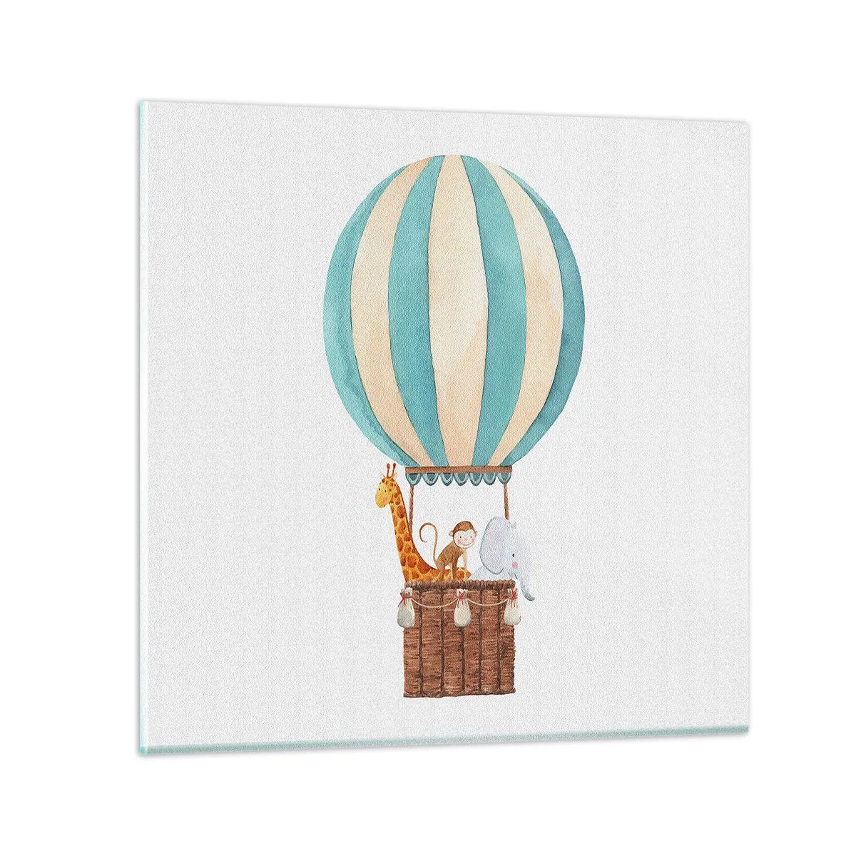 Schilderen op glas - Fantastische reis - 70x70 cm