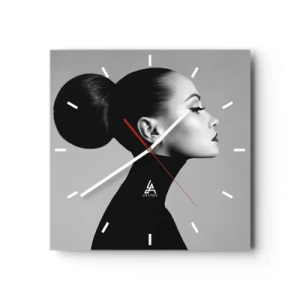 Wandklok - Klok - Moderne Nefertiti - 40x40 cm