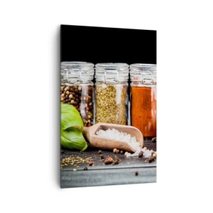 Schilderen op canvas - Zodat het leven smaak heeft - 80x120 cm