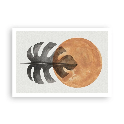 Poster - Altijd de zon - 100x70 cm