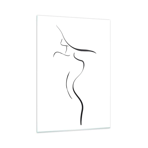 Schilderen op glas - Ongrijpbaar als een golf - 50x70 cm