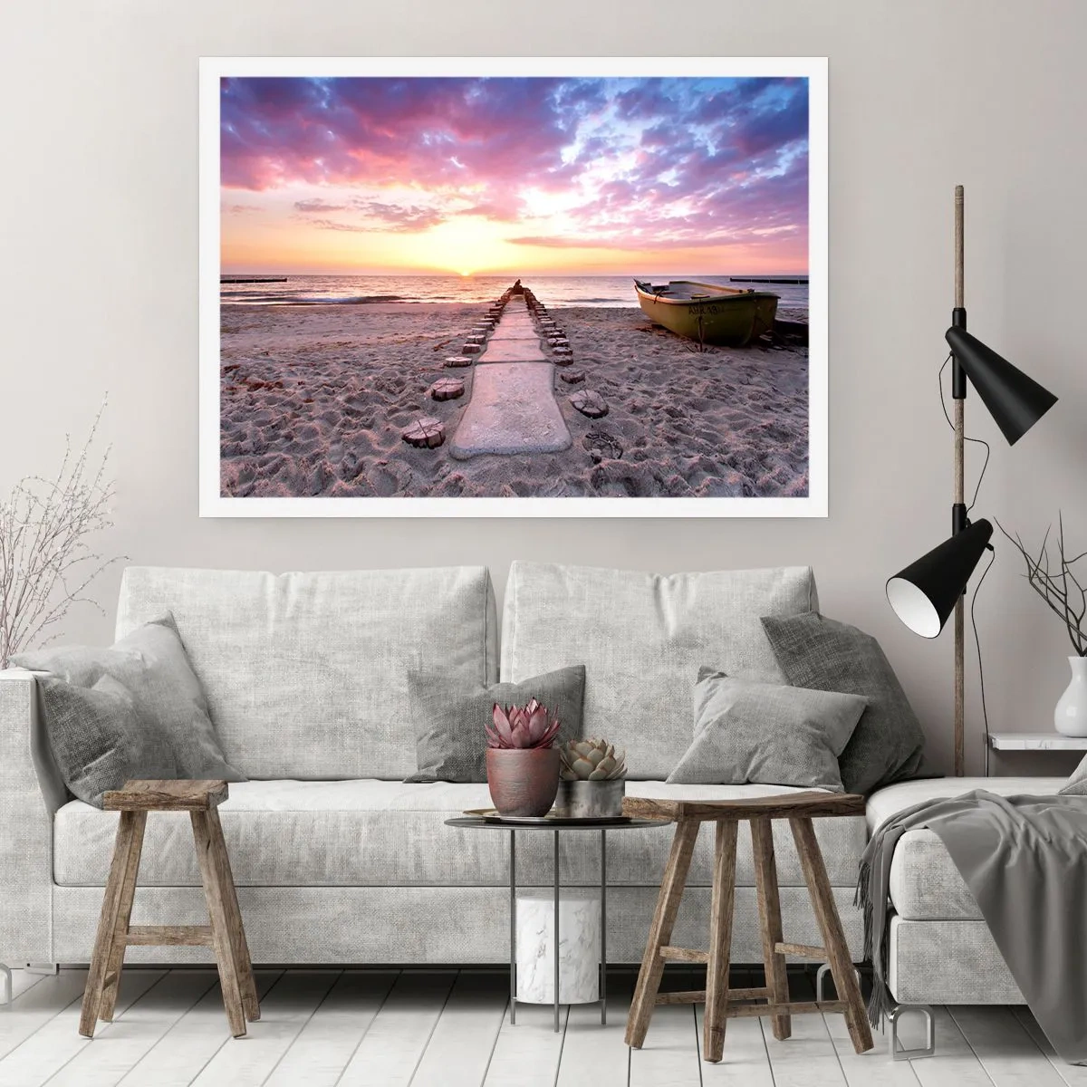 Poster - Een moment van diepe ervaring - 100x70 cm