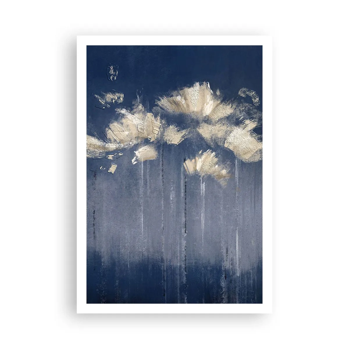 Poster - Als bloemblaadjes in de wind - 70x100 cm