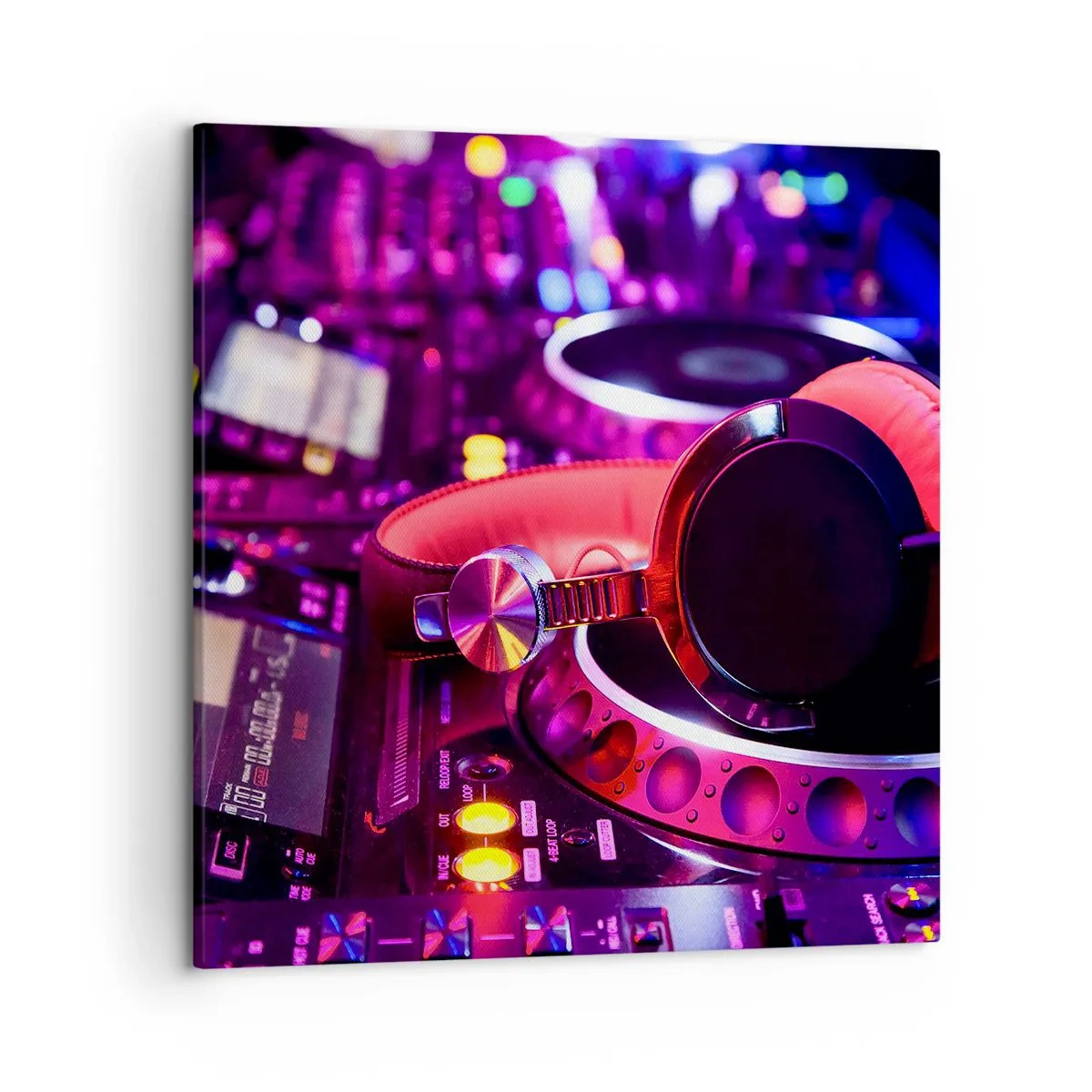 Schilderen op canvas - Voordat het plezier begint - 50x50 cm