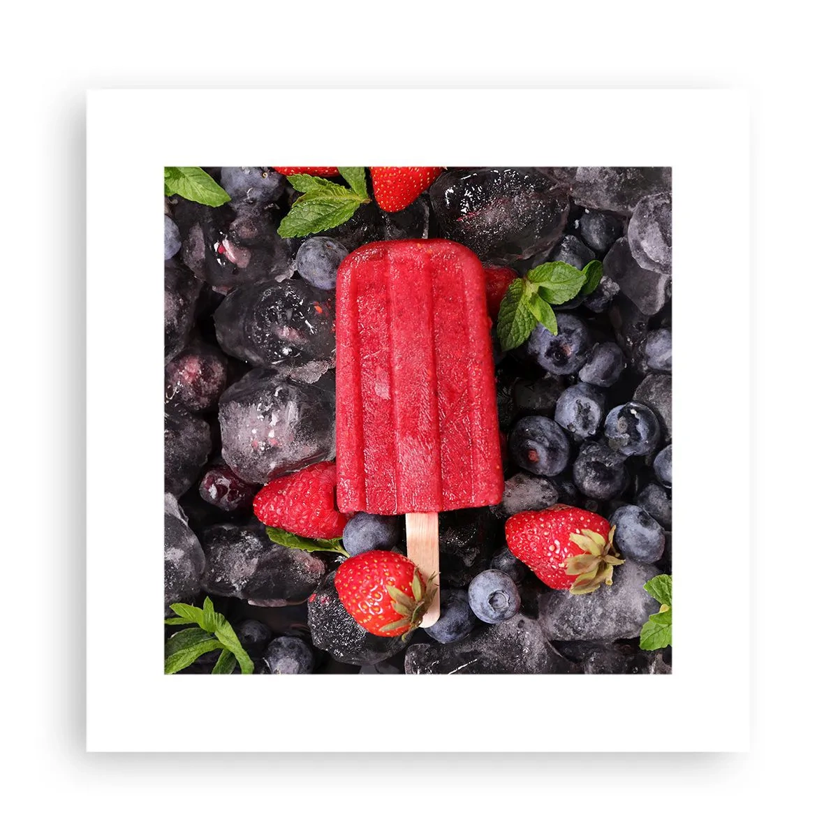 Poster - De smaak van hete zomer - 30x30 cm