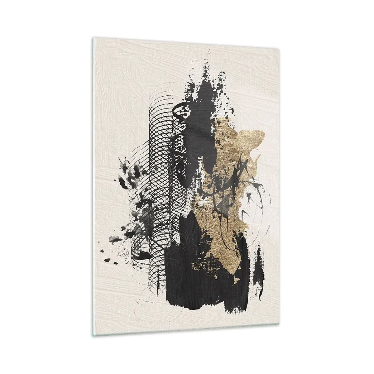 Schilderen op glas - Compositie met passie - 50x70 cm