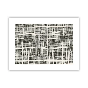 Poster - Geweven compositie - 40x30 cm