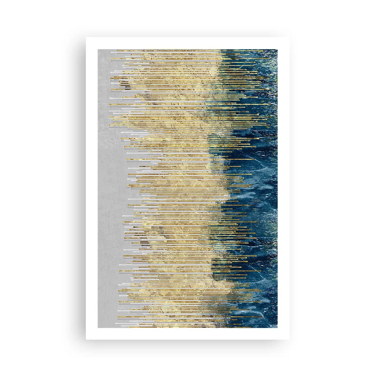 Poster - Vergulde grens - 61x91 cm